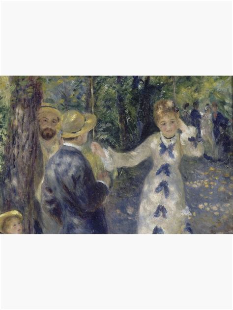 "The Swing Oil Painting by Auguste Renoir" Hardcover Journal by ...