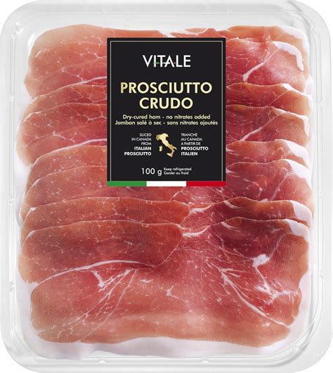 Vitale Prosciutto Crudo | Vitale deli meats