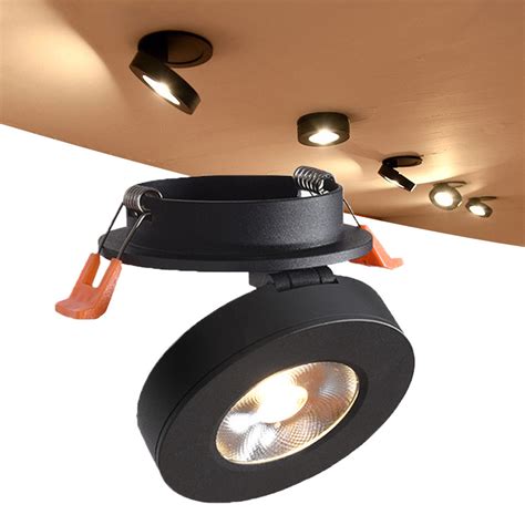 Mini Embedded LED Downlight Recessed Ceiling lamp 5W 7W 12W 360degree rotation Ceiling Lamp Spot ...