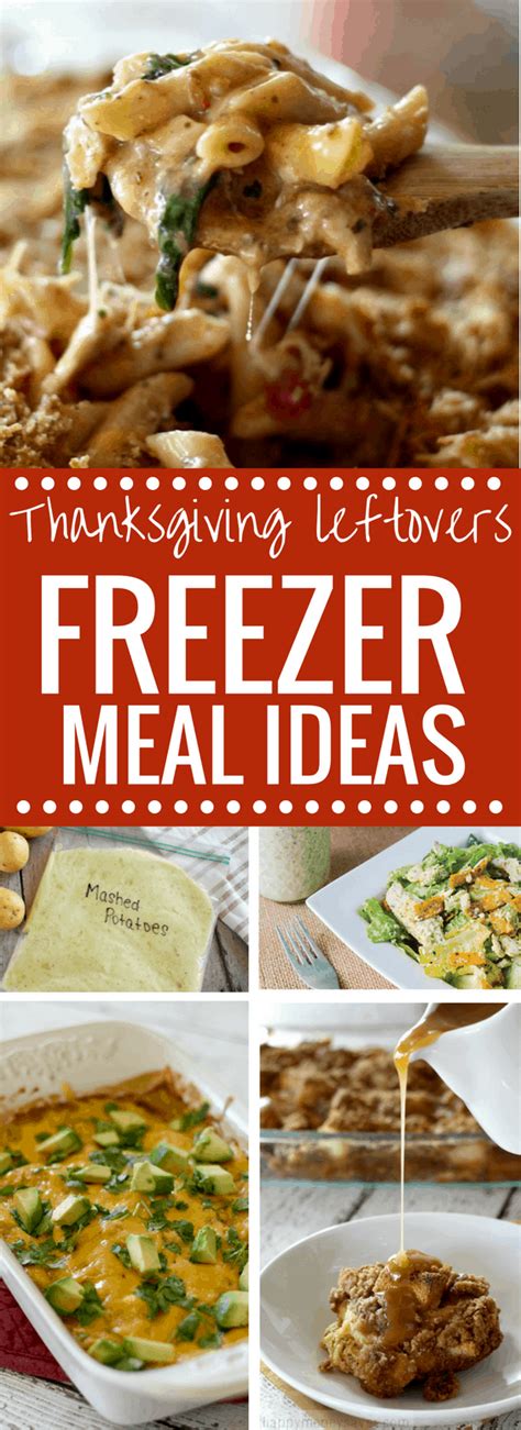 14 Thanksgiving Leftovers Freezer Meals Ideas