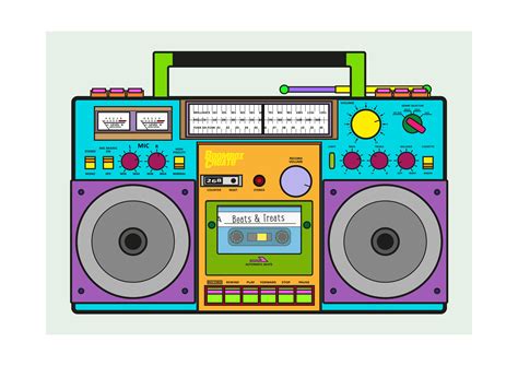 Printable Boombox Template - Printable Word Searches