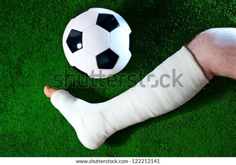 Football Player Broken Leg Stock Photo (Edit Now) 122212141