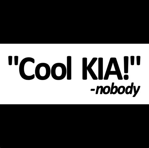 Cool KIA Window Decal KIA Car Sticker Custom Car Decal Window Decal Custom KIA Windshield Decal ...