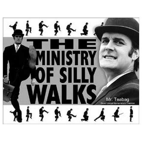 Sign - Ministry Of Silly Walks Monty Python | MANBASE