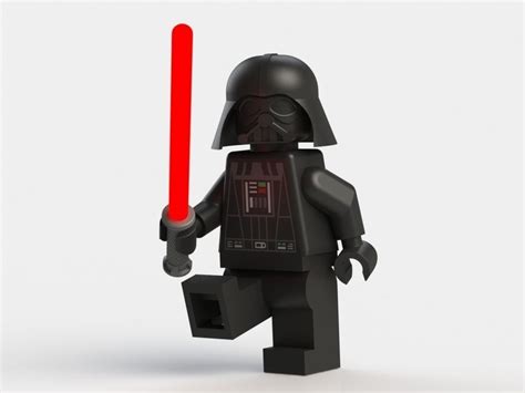 Darth Vader Lego 3D Model 3D printable STL SLDPRT SLDASM SLDDRW WRL WRZ ...