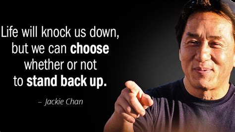 Top Jackie Chan's Famous Inspirational Quotes!