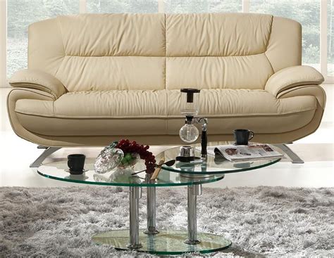 Stylish Living Room Sofa with Decorative Stitching Shop modern Italian and luxury furniture ...