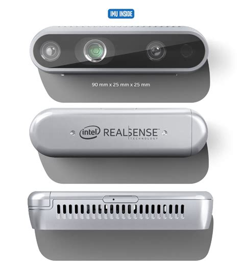 Intel REALSENSE D435i camera depth