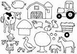 Easy Farm coloring Page  Download Print Or Color Online For Free sketch template