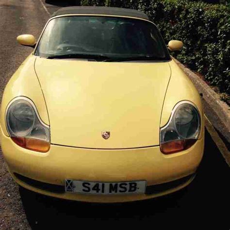 Porsche RARE YELLOW BOXSTER 1999. car for sale