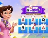 Addictive card game Kings and Queens Solitaire Tripeaks online at Zarium