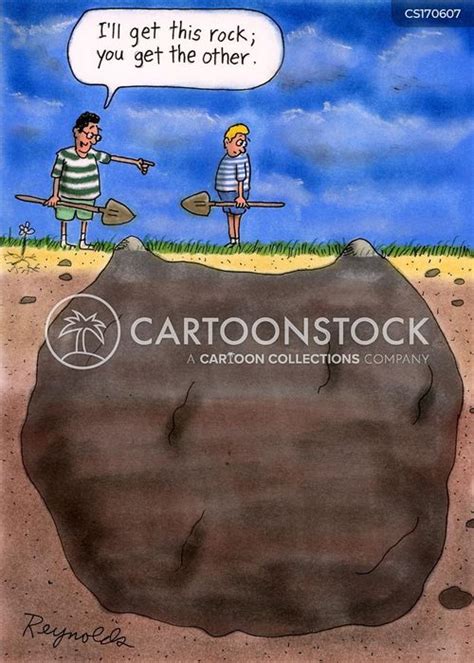 Digging Holes Cartoons and Comics - funny pictures from CartoonStock