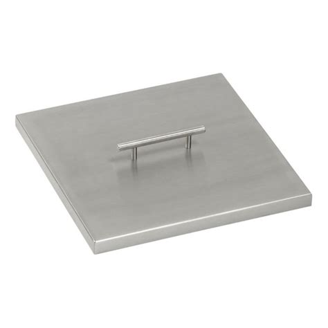 18 Inch Square Stainless Steel Fire Pit Burner Cover