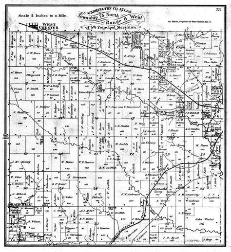 Washington County Township Maps