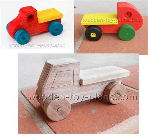 A wood toy car you can make free printable templates