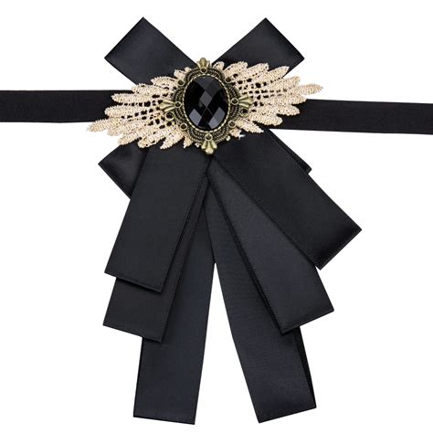 Luxury Rhinestone Bow Tie for Women Female Tassel Neck Wear Sequin Tie ...