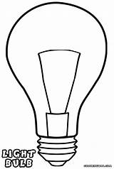 Light Bulb Coloring Pages  ClipArt Best sketch template