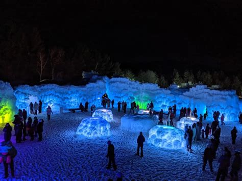 New Hampshire's Ice Castles: Inside Look at How They're Made