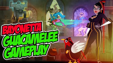 BAYONETTA GUACAMELEE [Gameplay] - YouTube