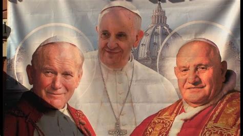 Canonization Pope John XXII and Pope John Paul II: Inside the Historic Double Canonization Video ...