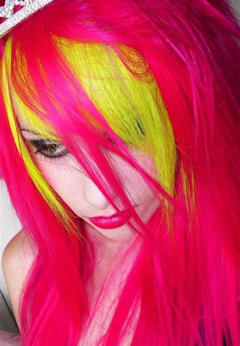 Neon Hair Color | FreeTopOne | Neon hair, Neon hair color, Hair color