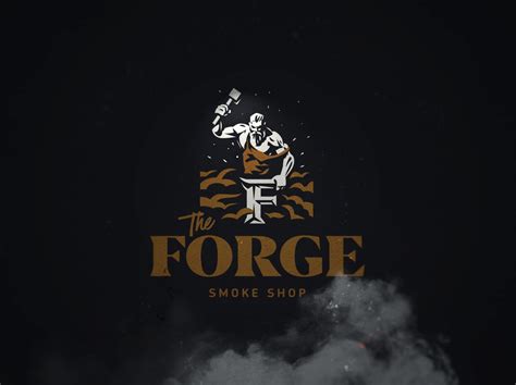 ⚠ Logo for The Forge 🔨🔥 by Nick Molokovich on Dribbble