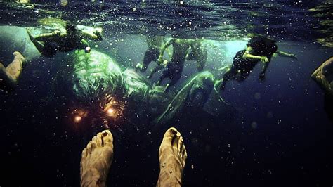 HD wallpaper: person's feet, sea, Cthulhu, underwater, horror, fantasy art | Wallpaper Flare