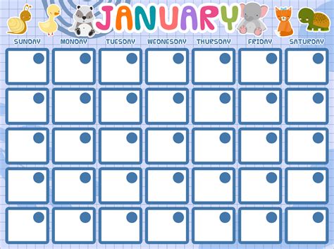 Cute Printable Calendar – Printable Template Calendar