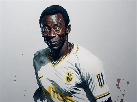 Premium AI Image | Pele football king