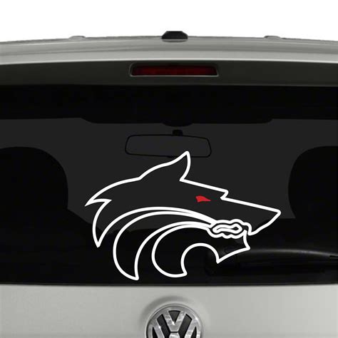 West Hills High School Wolf Pack Logo Vinyl Decal Sticker • Cosmic ...