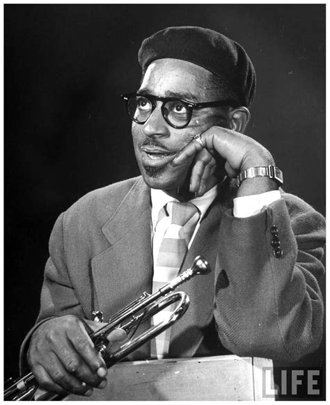 Portait of Dizzy Gillespie, 1948 | Dizzy gillespie, Jazz musicians, Jazz blues