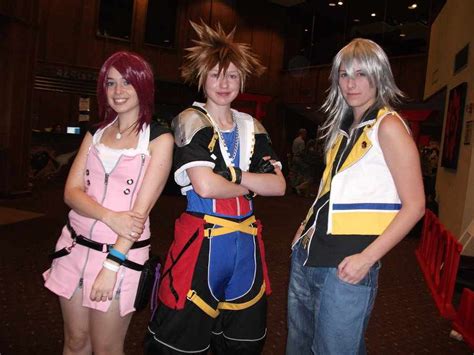 Image - Sora, Riku, and Kairi (Cosplay).png - The Keyhole: Ye Olde Kingdom Hearts Fansite