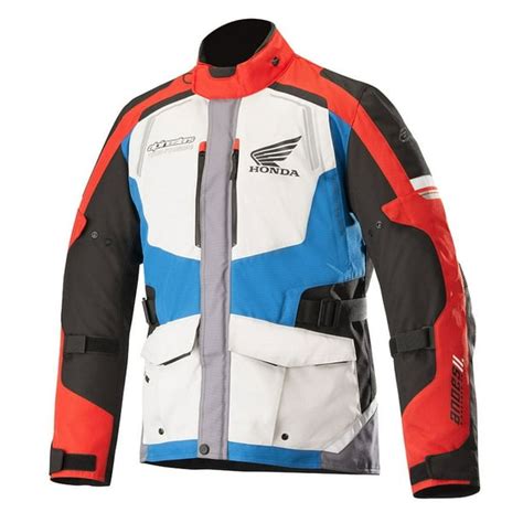 Alpinestars Honda Andes V2 Mens Drystar Jacket Gray/Red/Black - Walmart ...