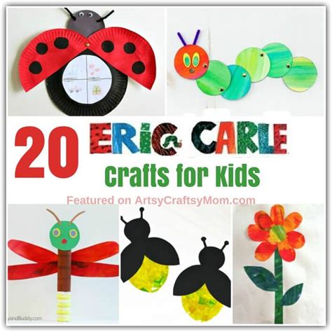 20 Cute and Colorful Eric Carle Crafts for Kids