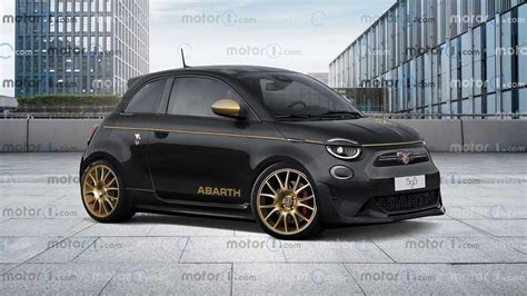 2023 Abarth 500 EV Hot Hatch Prototype Has Camouflaged…