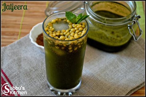 Jal-Jeera | Jal Jeera (Cumin-Mint Flavoured Indian Lemonade) - Subbus ...