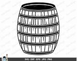 Wooden Barrel Clip Art sketch template