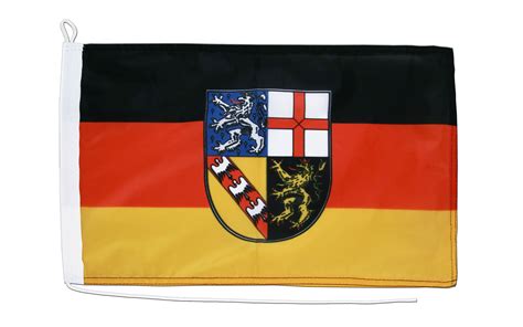 Saarland - Boat Flag 12x18" - MaxFlags - Royal-Flags