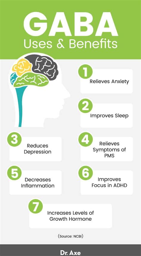 Gamma-Aminobutyric Acid (GABA) Benefits and Supplement Dosage - Dr. Ax