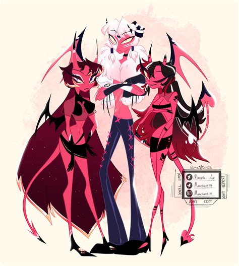 Succubi/incubi Gang | Helluva Boss by Manella-Art on DeviantArt