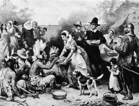 When was the first Thanksgiving and why did the Pilgrims celebrate it ...