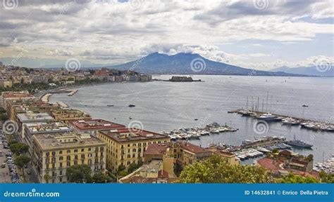 Gulf of Naples stock image. Image of architecture, italy - 14632841