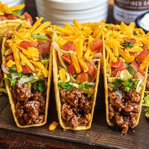 Classic Ground Beef Crunchy Tacos – FlavorMade