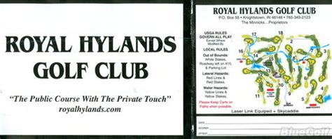 Royal Hylands Golf Club - Course Profile | Course Database