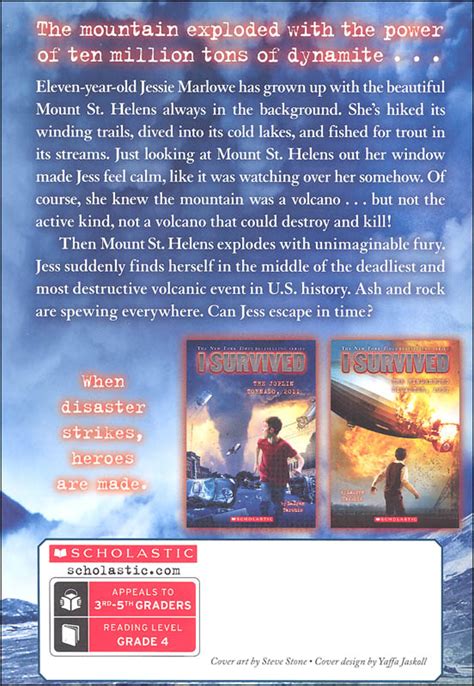 I Survived the Eruption of Mount St. Helens, 1980 | Scholastic Paperback | 9780545658522