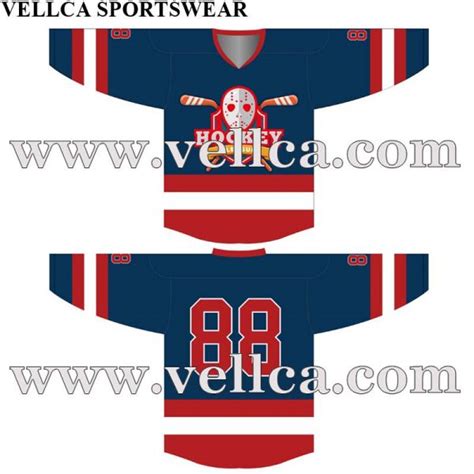 Custom Sublimated Hockey Jerseys No Minimum Original Design Created ...