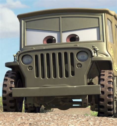 Sarge (Pixar's Cars) | The Shared-Combined Crossovers for An The-Good/Evil-Hybrid Wiki | Fandom