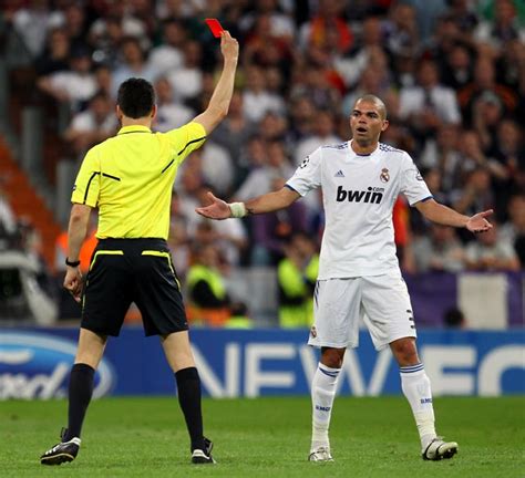 Red card brings Pepe's violent on-field conduct to the fore - Rediff Sports