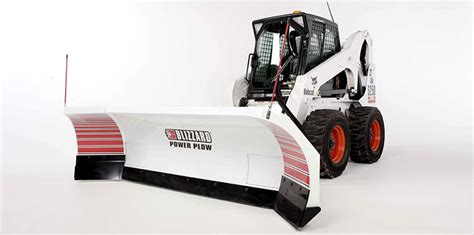 POWER PLOW for Skid-Steer Loaders | Blizzard Snowplows