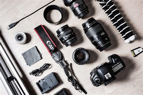 The Photographer's DSLR Camera Equipment Free Stock Photo | picjumbo